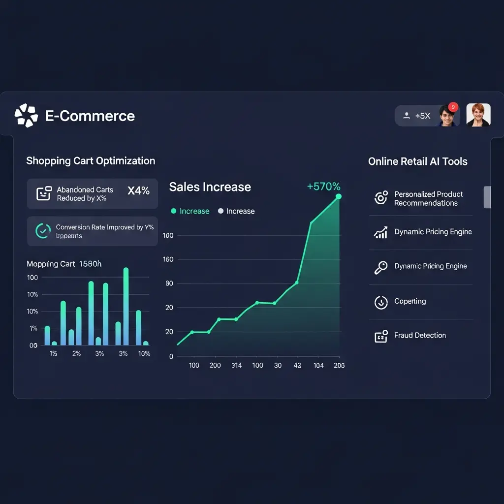AI Tools for E-commerce: Increase Sales 40%