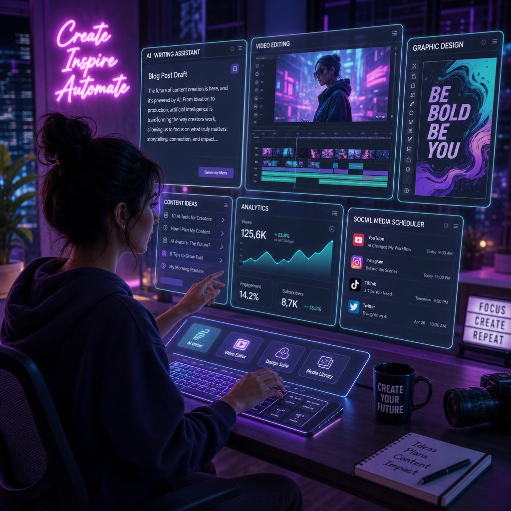10 Best AI Tools for Content Creators in 2026 (Tested and Ranked)