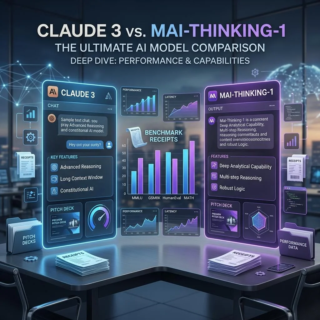 Claude Fable 5 Has the Receipts. MAI-Thinking-1 Mostly Has the Pitch Deck.