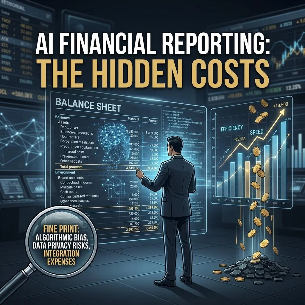 The Hidden Costs of AI for Financial Reporting: What It Does Well, Where It Falls Short, and Who Should Use It