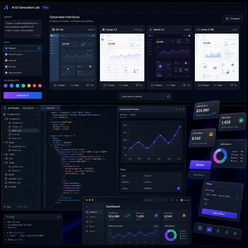 Best v0.dev Alternatives for Open-Source UI Generation in 2026